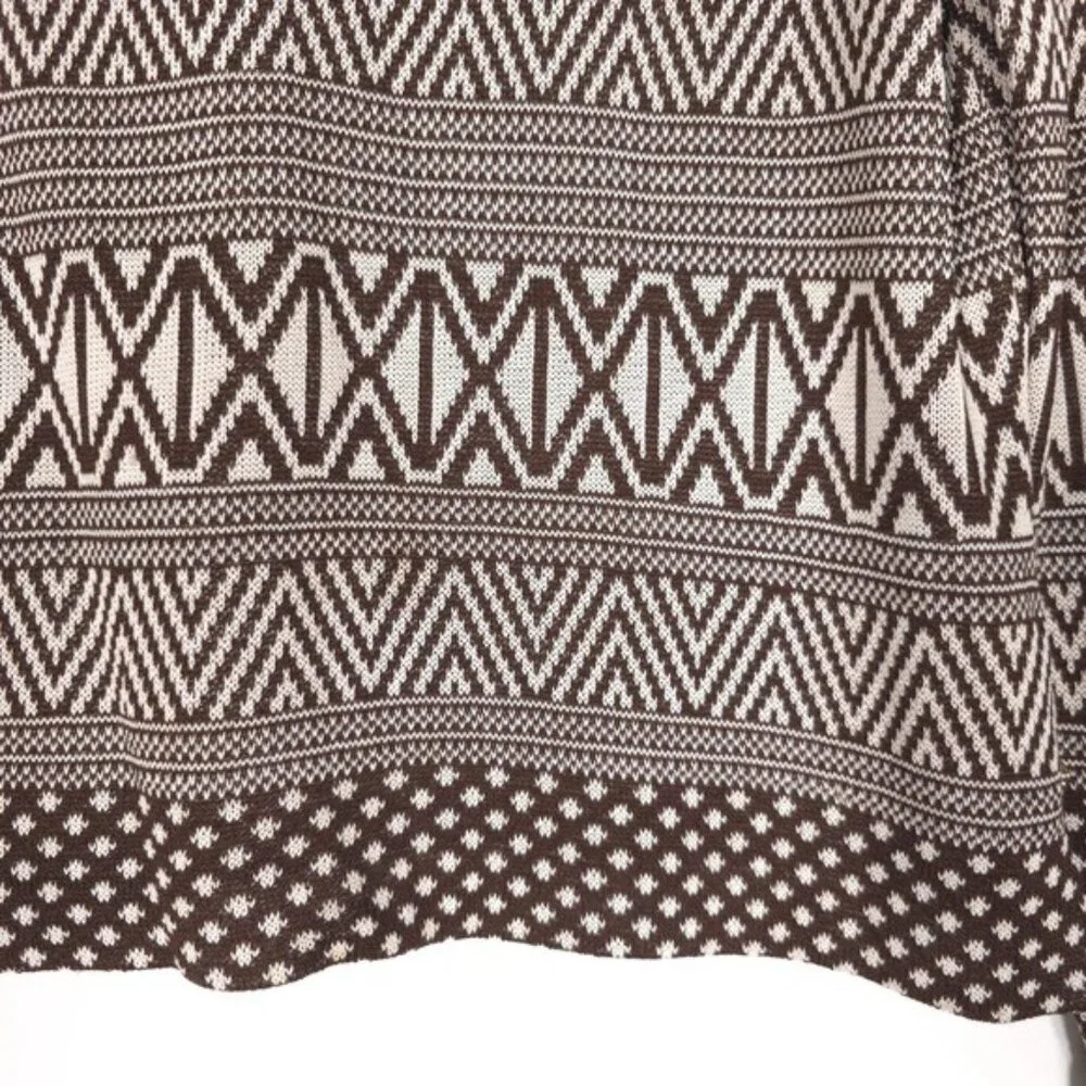 ST. JOHN COLLECTION Women’s Knit Top Pullover Geometric USA🇺🇸MADE Size 4‎